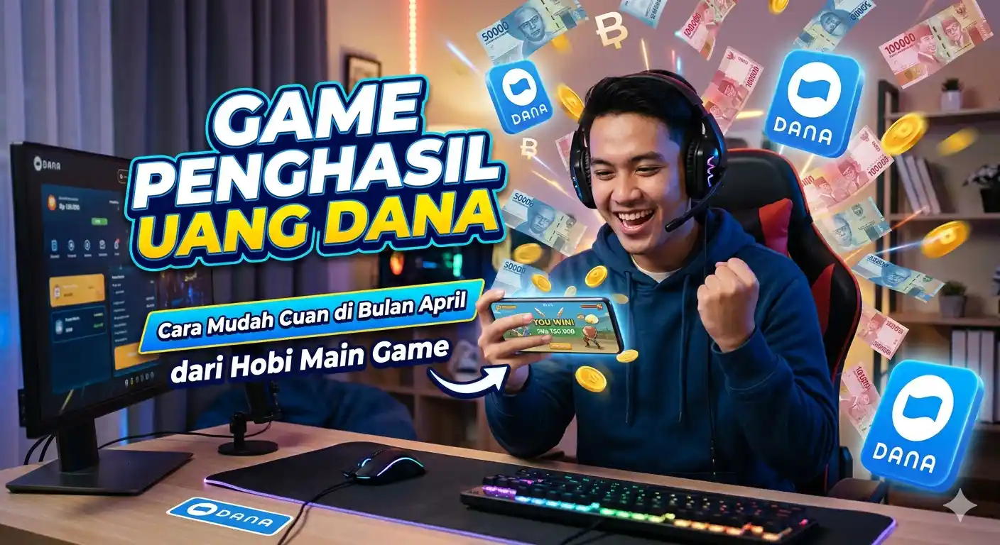 Game Penghasil Uang DANA: Cara Mudah Cuan di Bulan April dari Hobi Main Game